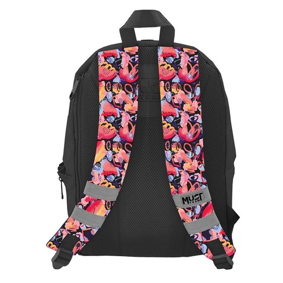 Τσάντα  Πλάτης Must Eclipse 32x17x42cm 1 Κεντρική Θήκη Floral 000585807