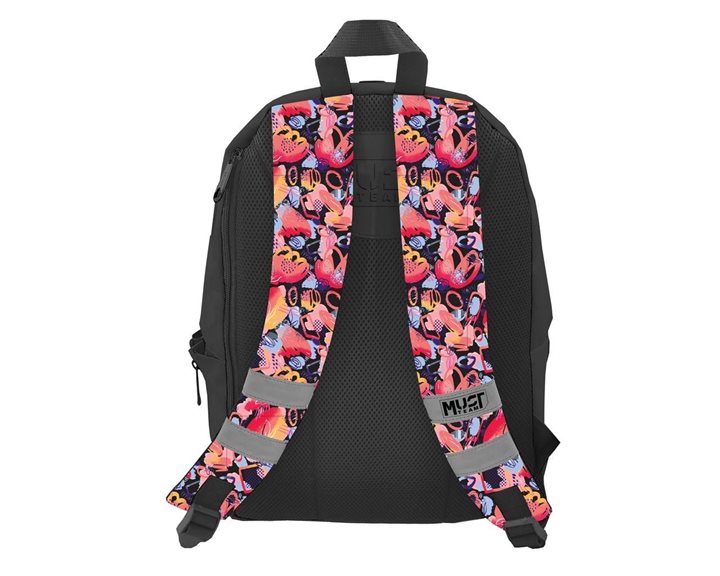 Τσάντα  Πλάτης Must Eclipse 32x17x42cm 1 Κεντρική Θήκη Floral 000585807