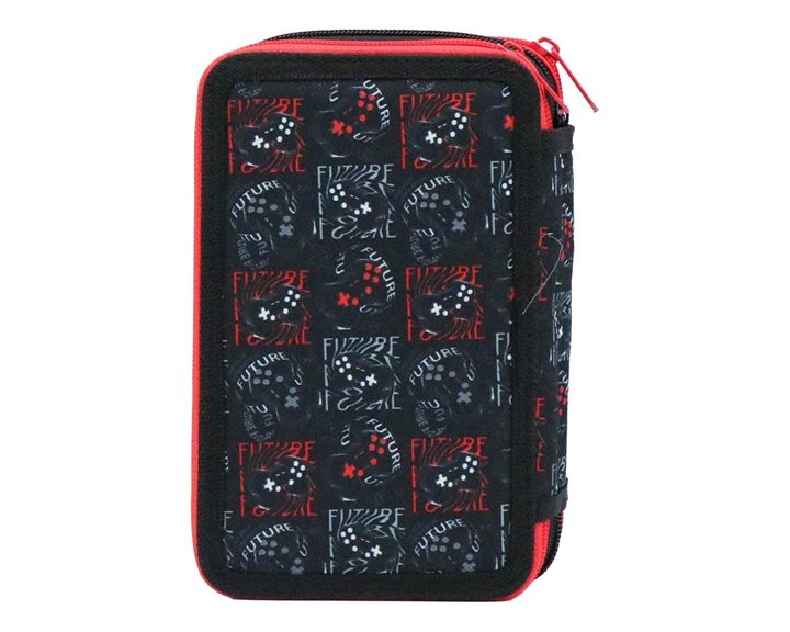 Κασετίνα Must Τριπλή Γεμάτη 12x6x19.5cm Gamer 000586739