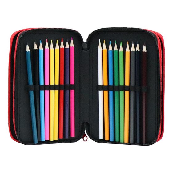 Κασετίνα Must Τριπλή Γεμάτη 12x6x19.5cm Gamer 000586739