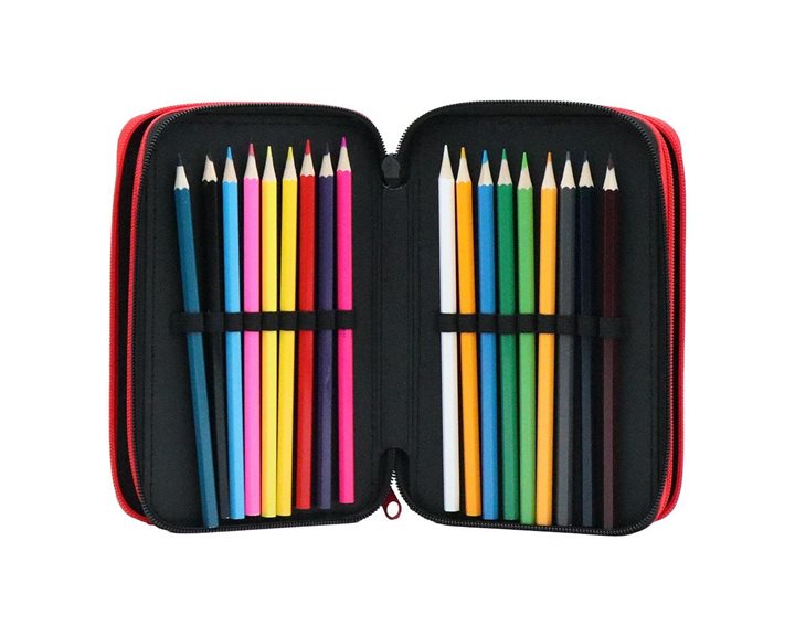 Κασετίνα Must Τριπλή Γεμάτη 12x6x19.5cm Gamer 000586739