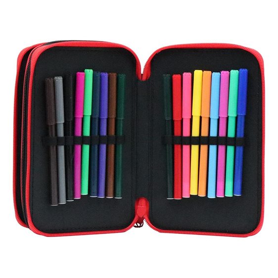 Κασετίνα Must Τριπλή Γεμάτη 12x6x19.5cm Gamer 000586739