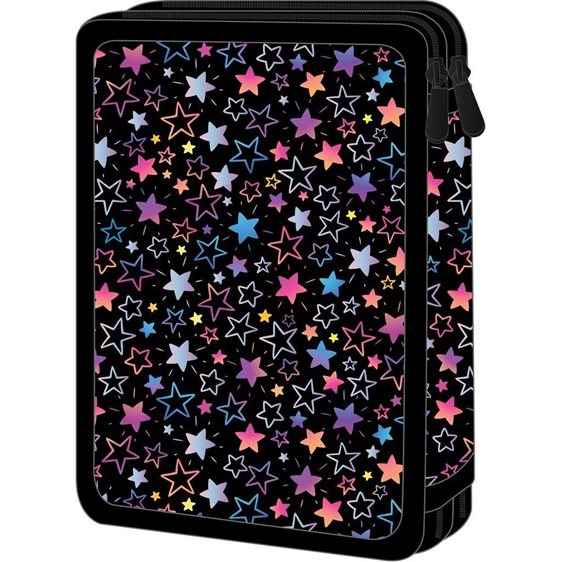 Κασετίνα Must Διπλή Γεμάτη 15χ5χ21 Stars 000586872
