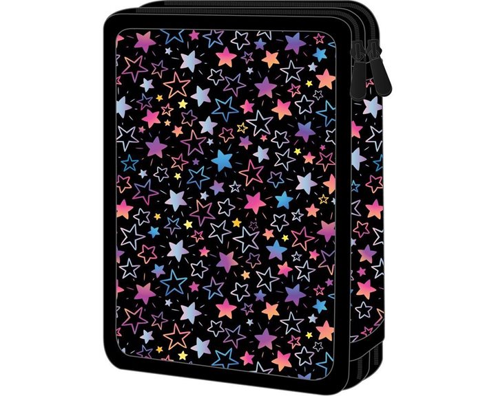 Κασετίνα Must Διπλή Γεμάτη 15χ5χ21 Stars 000586872