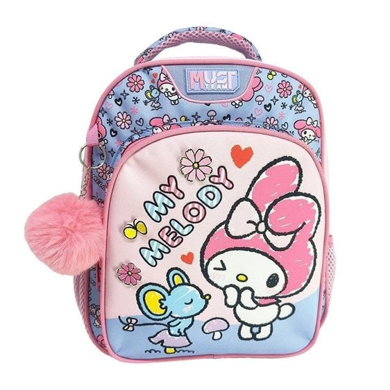 Τσάντα Πλάτης Νηπίου Must 27χ10χ31cm 2 Θήκες My Melody Mouse 000490128
