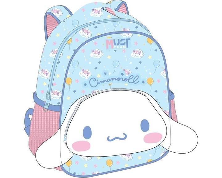 Τσάντα Πλάτης Νηπίου Must 27χ10χ31cm 2 Θήκες Cinnamoroll Γαλάζιο 000490123