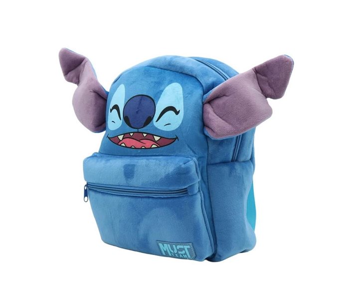 Τσάντα Πλάτης Βόλτας Λούτρινη Must 25χ7χ24cm Lilo & Stitch 000565092