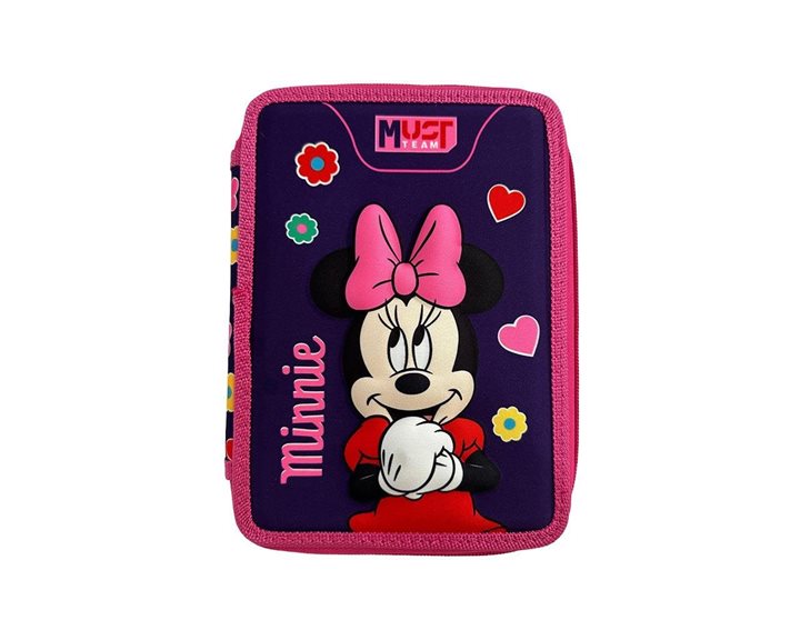 Κασετίνα Must Διπλή Γεμάτη 15χ5χ21 Minnie Cutie 000565161