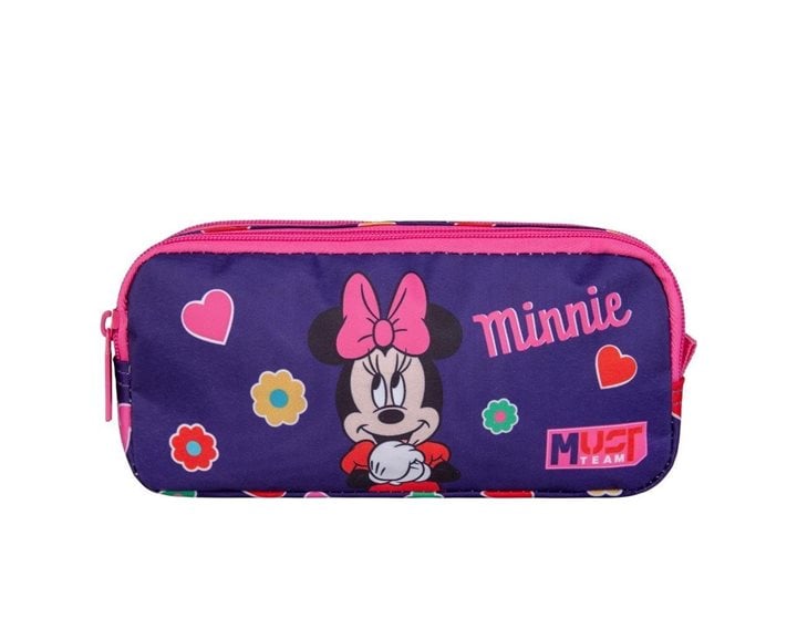 Κασετίνα Must με Δύο Φερμουάρ 21x6x9cm Minnie Cutie 000565160