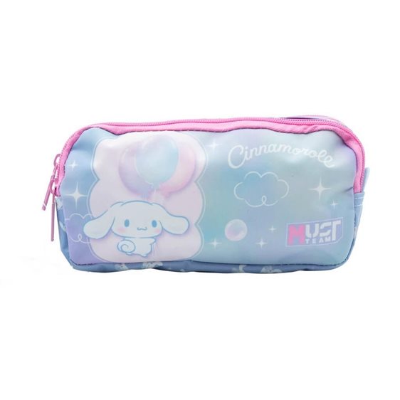 Κασετίνα Βαρελάκι Must 2 Φερμουάρ 21x6x9cm Cinnamoroll Balloons 000490180