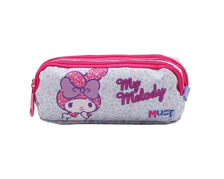 Κασετίνα Βαρελάκι Must 2 Φερμουάρ 21x6x9cm My Melody 000490196