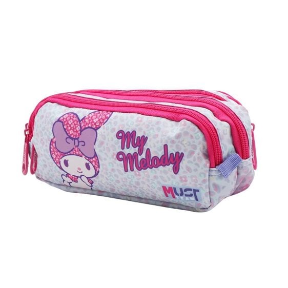 Κασετίνα Βαρελάκι Must 2 Φερμουάρ 21x6x9cm My Melody 000490196