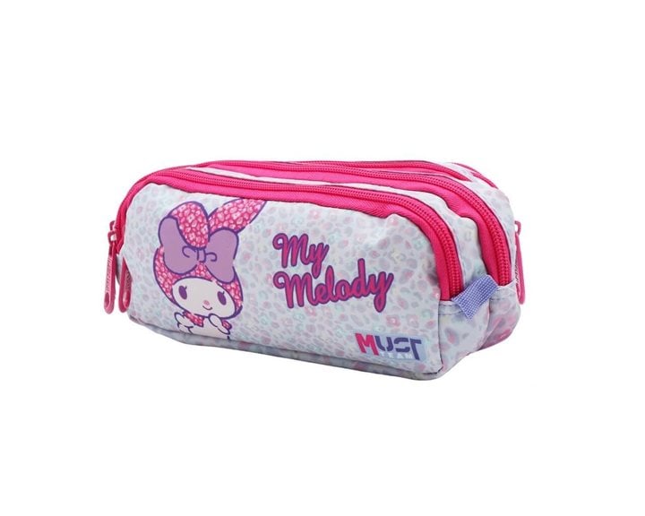 Κασετίνα Βαρελάκι Must 2 Φερμουάρ 21x6x9cm My Melody 000490196