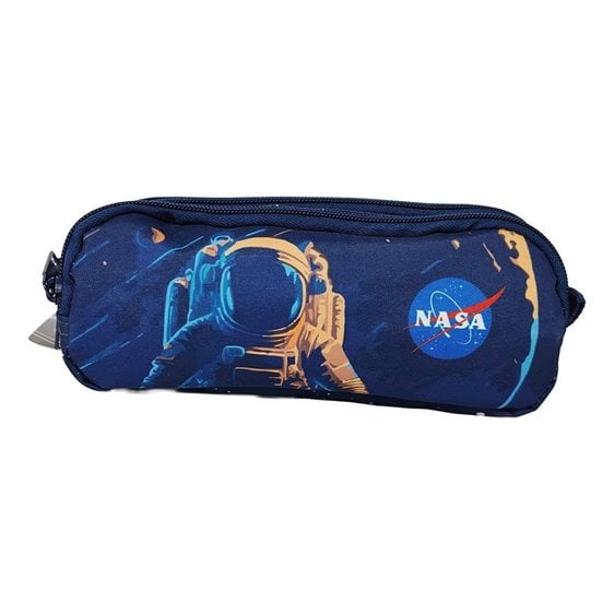 Κασετίνα Βαρελάκι Must 2 Φερμουάρ 21x6x9cm NASA Astronaut in Universe 000486112