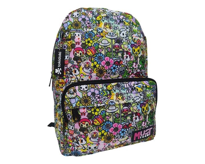 Τσάντα Πλάτης Must 29x17x41cm 1 Κεντρική Θήκη Tokidoki Πολύχρωμη 000470319