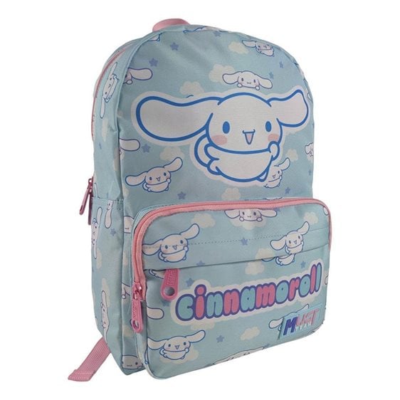 Τσάντα Πλάτης Must 29x17x41cm 1 Κεντρική Θήκη Cinnamoroll Γαλάζιο 000490124