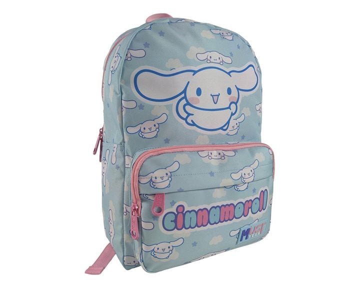 Τσάντα Πλάτης Must 29x17x41cm 1 Κεντρική Θήκη Cinnamoroll Γαλάζιο 000490124