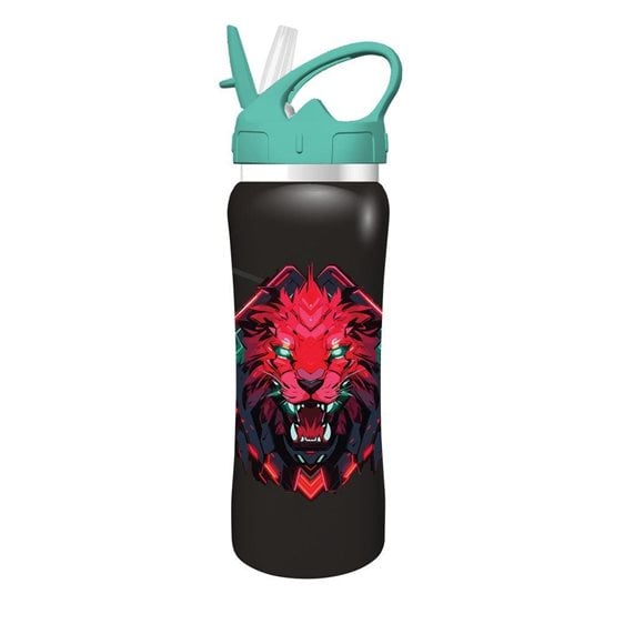Παγούρι Must Ανοξείδωτο με Καλαμάκι 500ml 000586443