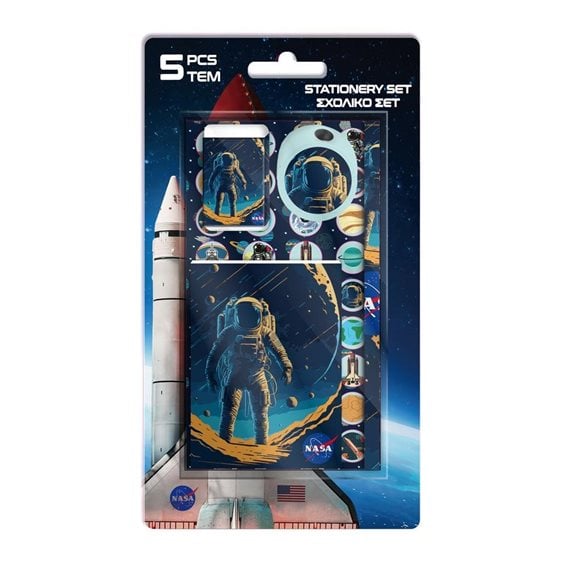 Σχολικό Σετ 5τμχ. NASA 000486113
