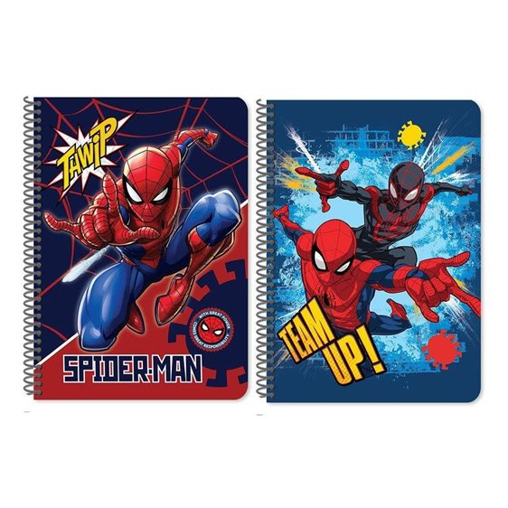 Τετράδιο Σπιράλ 17χ25 2θ 60φ. Spiderman 000508552