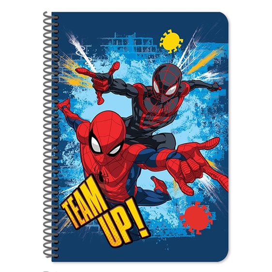 Τετράδιο Σπιράλ 17χ25 2θ 60φ. Spiderman 000508552