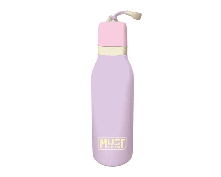 Παγούρι Θερμός Must Team Ανοξείδωτος 500ml Παστέλ Μωβ 000587498