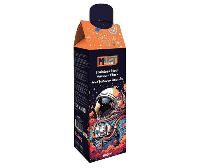 Παγούρι Θερμός Must Team Ανοξείδωτος 500ml Αστροναύτης 000587486