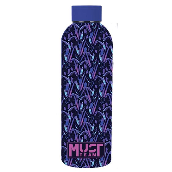 Παγούρι Θερμός Must Team Ανοξείδωτος 500ml 7.4x22.2εκ. Purple Design 000587505