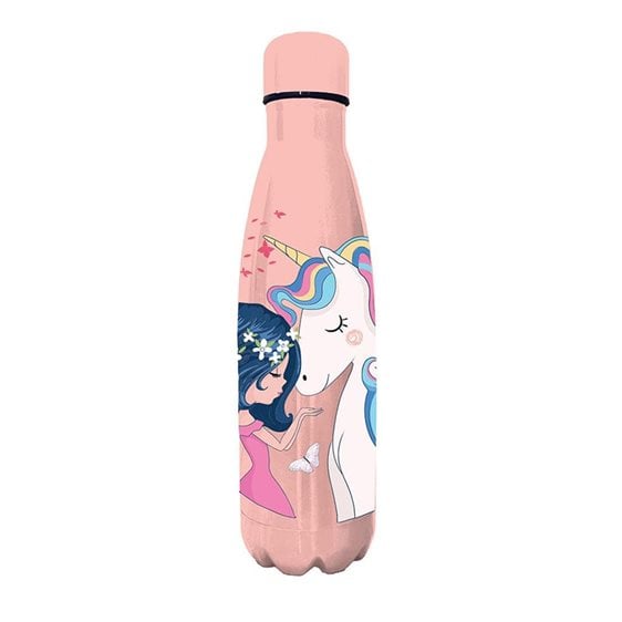 Παγούρι Θερμός Must Team Ανοξείδωτος 500ml Unicorn Girl 000587483