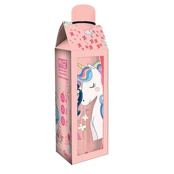 Παγούρι Θερμός Must Team Ανοξείδωτος 500ml Unicorn Girl 000587483