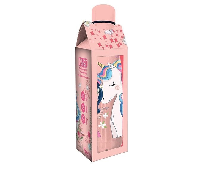 Παγούρι Θερμός Must Team Ανοξείδωτος 500ml Unicorn Girl 000587483