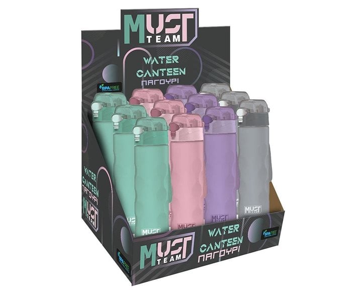 Παγούρι PETG Must Team 700ml 7,1χ25εκ. 000587493