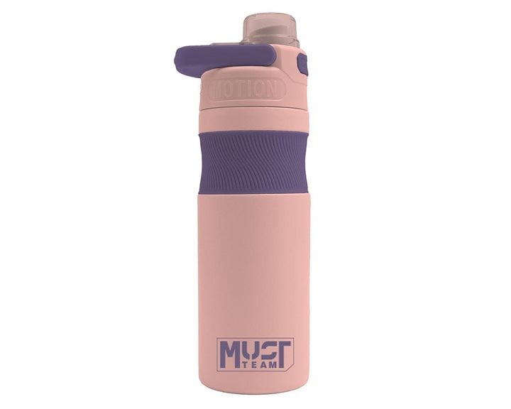 Παγούρι Θερμός Must Team Ανοξείδωτος 500ml Ροζ Απαλό Μωβ 000587496