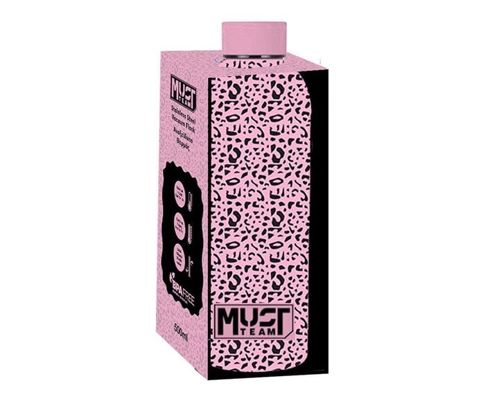 Παγούρι Θερμός Must Team Ανοξείδωτος 500ml 7,4χ22,2εκ. Love 000587504