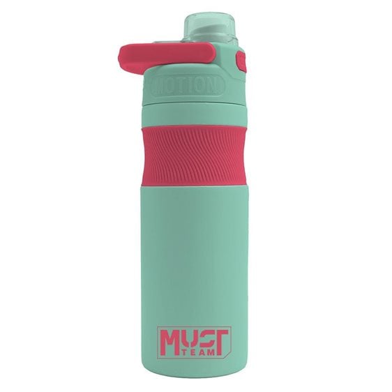 Παγούρι Θερμός Must Team Ανοξείδωτος 500ml Μέντα Ροζ 000587494