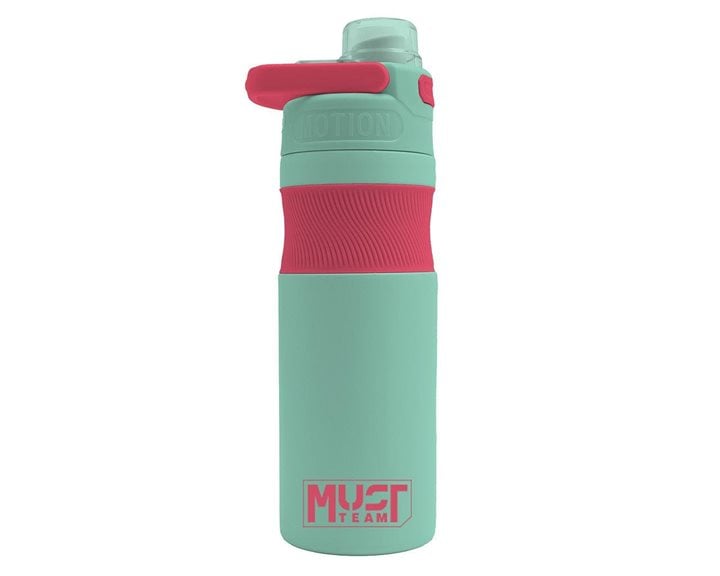 Παγούρι Θερμός Must Team Ανοξείδωτος 500ml Μέντα Ροζ 000587494