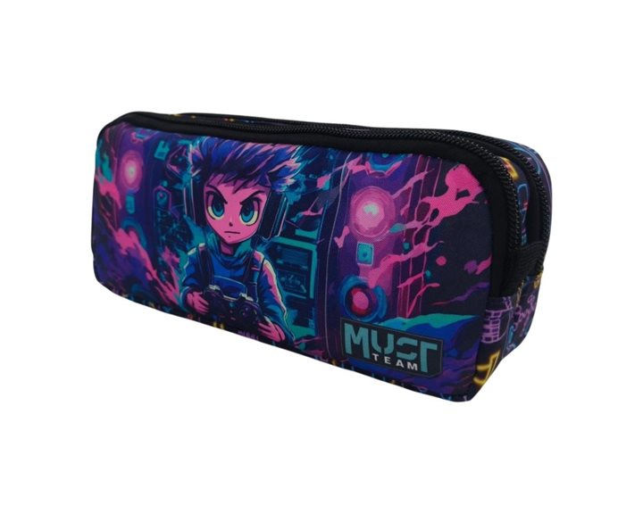 Κασετίνα Must Team 2 Φερμουάρ 21x6x9cm Anime Αγόρι 000587694