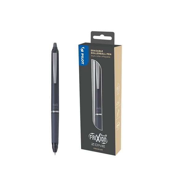 Pilot Στυλό Frixion Clicker Γκρι Ball Zone 0.7mm Black