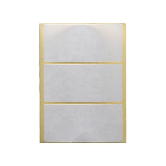 Ετικέτα Νο 3 100mm X 48mm λευκή αυτοκόλλητη