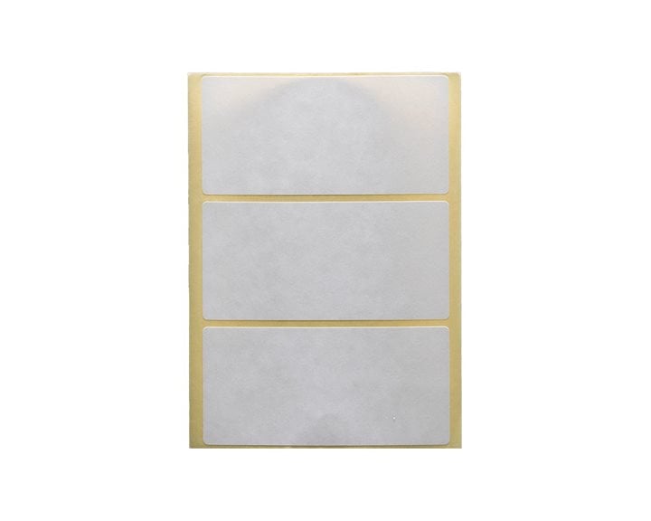 Ετικέτα Νο 3 100mm X 48mm λευκή αυτοκόλλητη