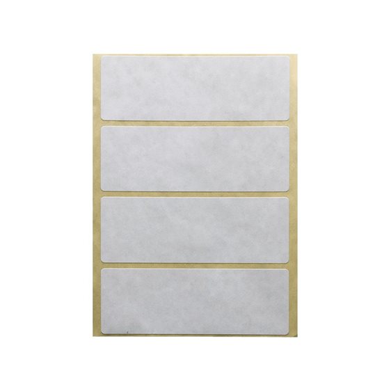 Ετικέτα Νο 4 100mm X 35mm λευκή αυτοκόλλητη