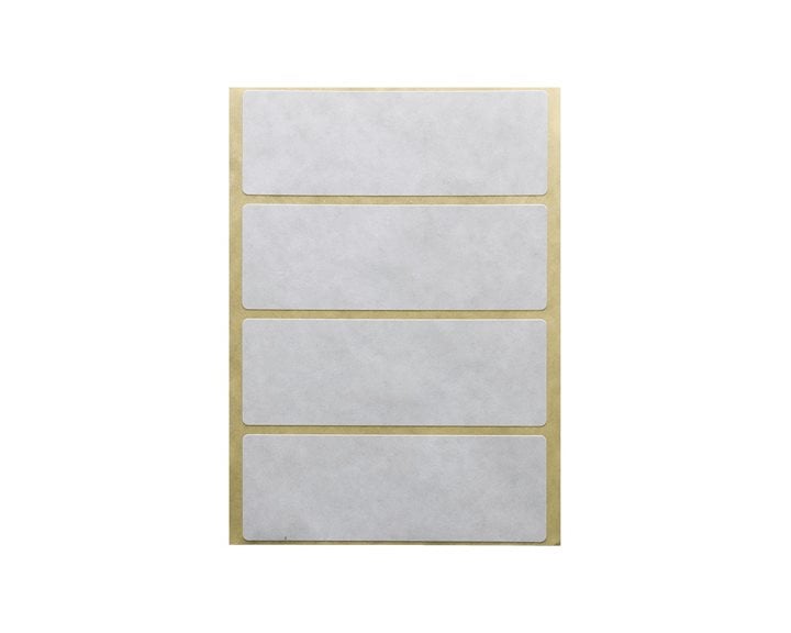 Ετικέτα Νο 4 100mm X 35mm λευκή αυτοκόλλητη
