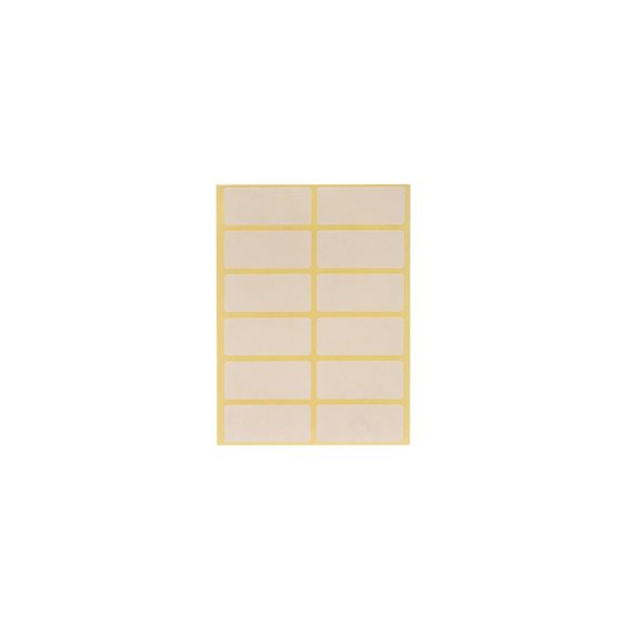 Ετικέτα Νο 12 49mm X 22mm λευκή αυτοκόλλητη