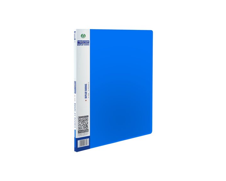 Metron Ντοσιέ Σουπλ A4 10θ Μπλε