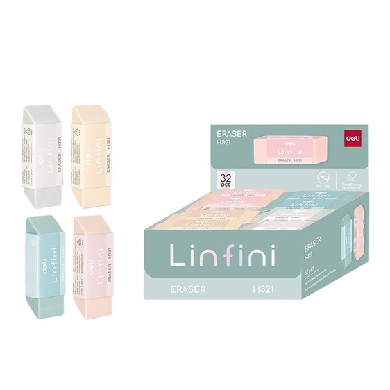 Deli Γόμα 54x20x10.5mm Linfini EH321