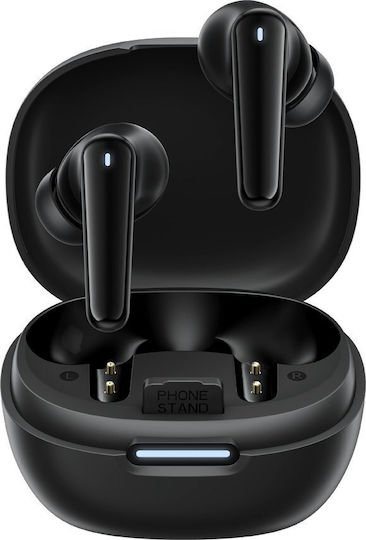 BLACKVIEW BT6.0 EARBUDS 17 WITH BUILT-IN PHONE STAND AND CHARGING DOCK BLACK