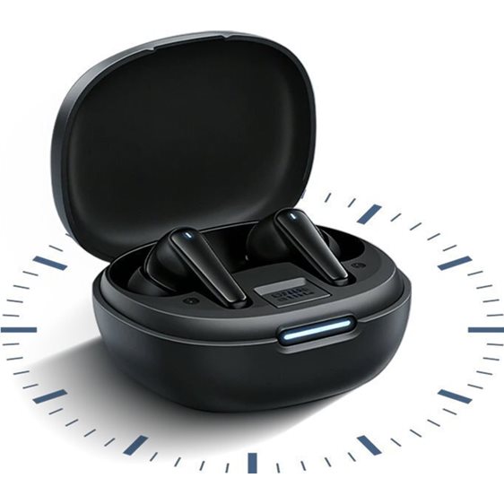 BLACKVIEW BT6.0 EARBUDS 17 WITH BUILT-IN PHONE STAND AND CHARGING DOCK BLACK