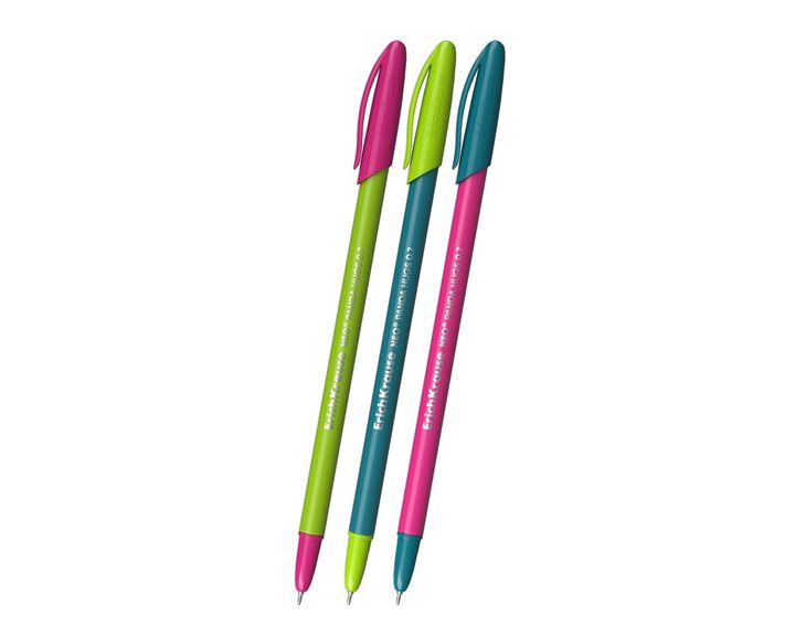 Στυλό ErichKrause Ballpoint Neo Panda Hugs  0.7mm Glide Techonology Blue 63101