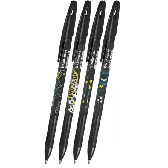 Στυλό ErichKrause Ballpoint R-301 Stick & Grip Sport DNA 0.7mm Blue 61271