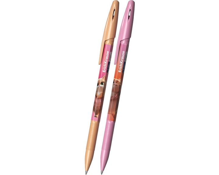 Στυλό ErichKrause Ballpoint R-301 Stick Prima Cat 0.7mm Blue 65353